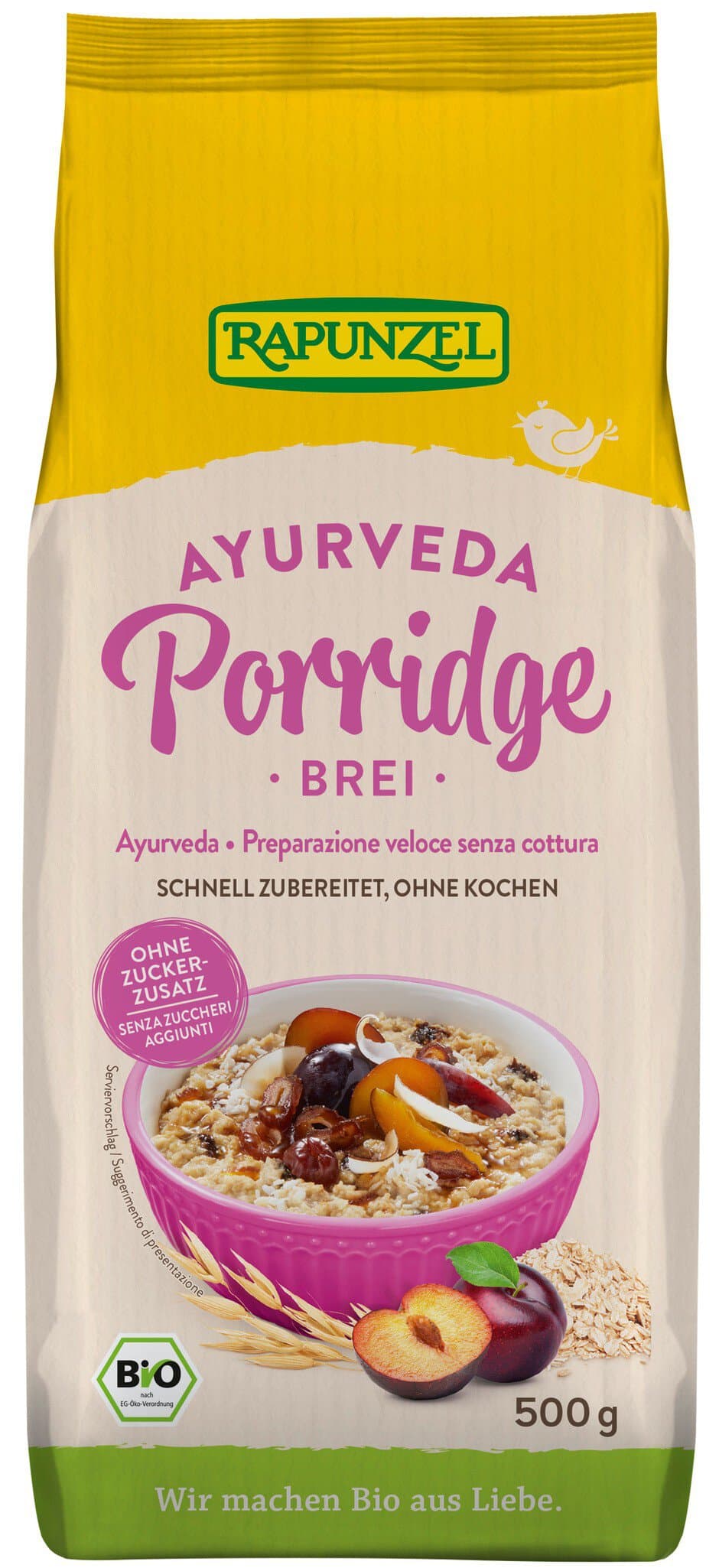 Rapunzel Frühstücksbrei Ayurveda