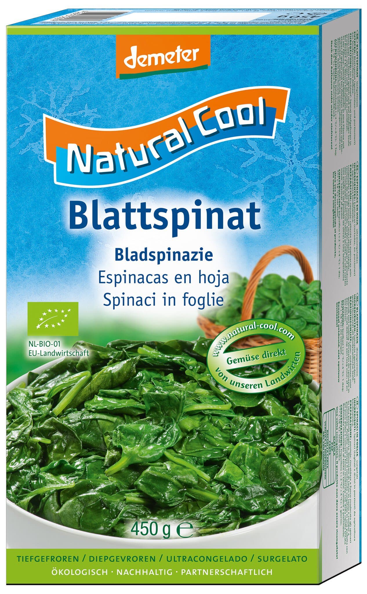 Natural Cool Blattspinat (TK)
