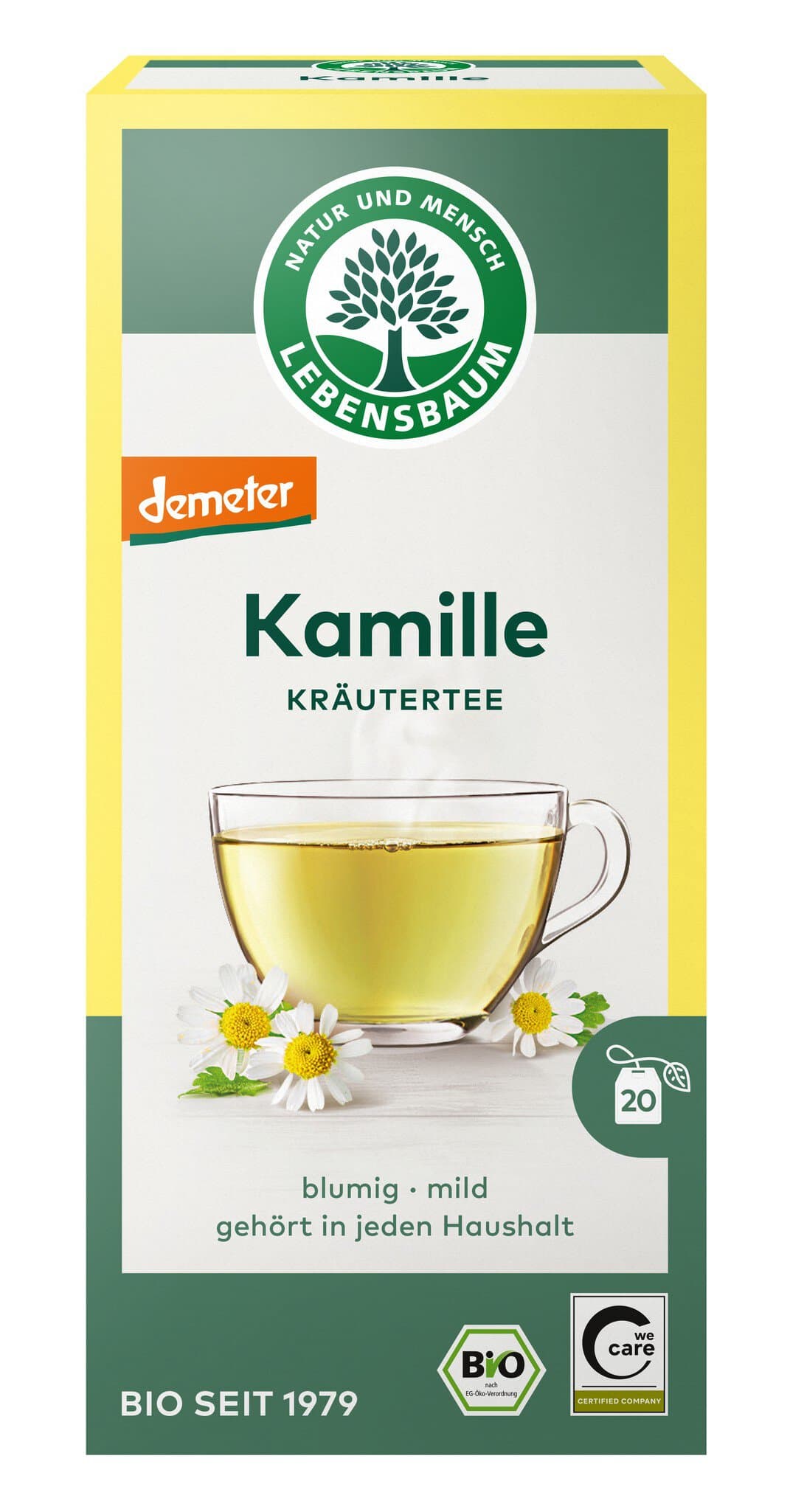 Lebensbaum Kamillen Tee Btl. 20x1,5g