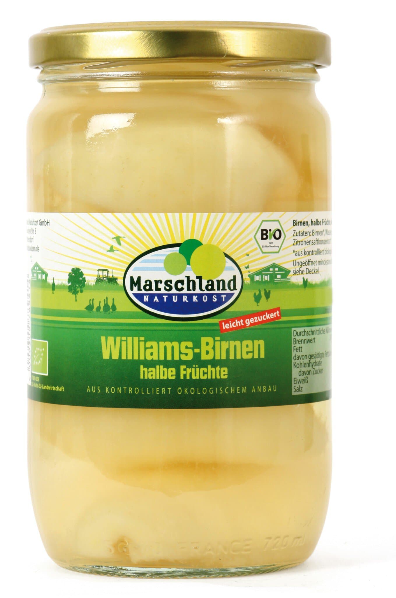 Marschland Naturkost Williams-Birnen