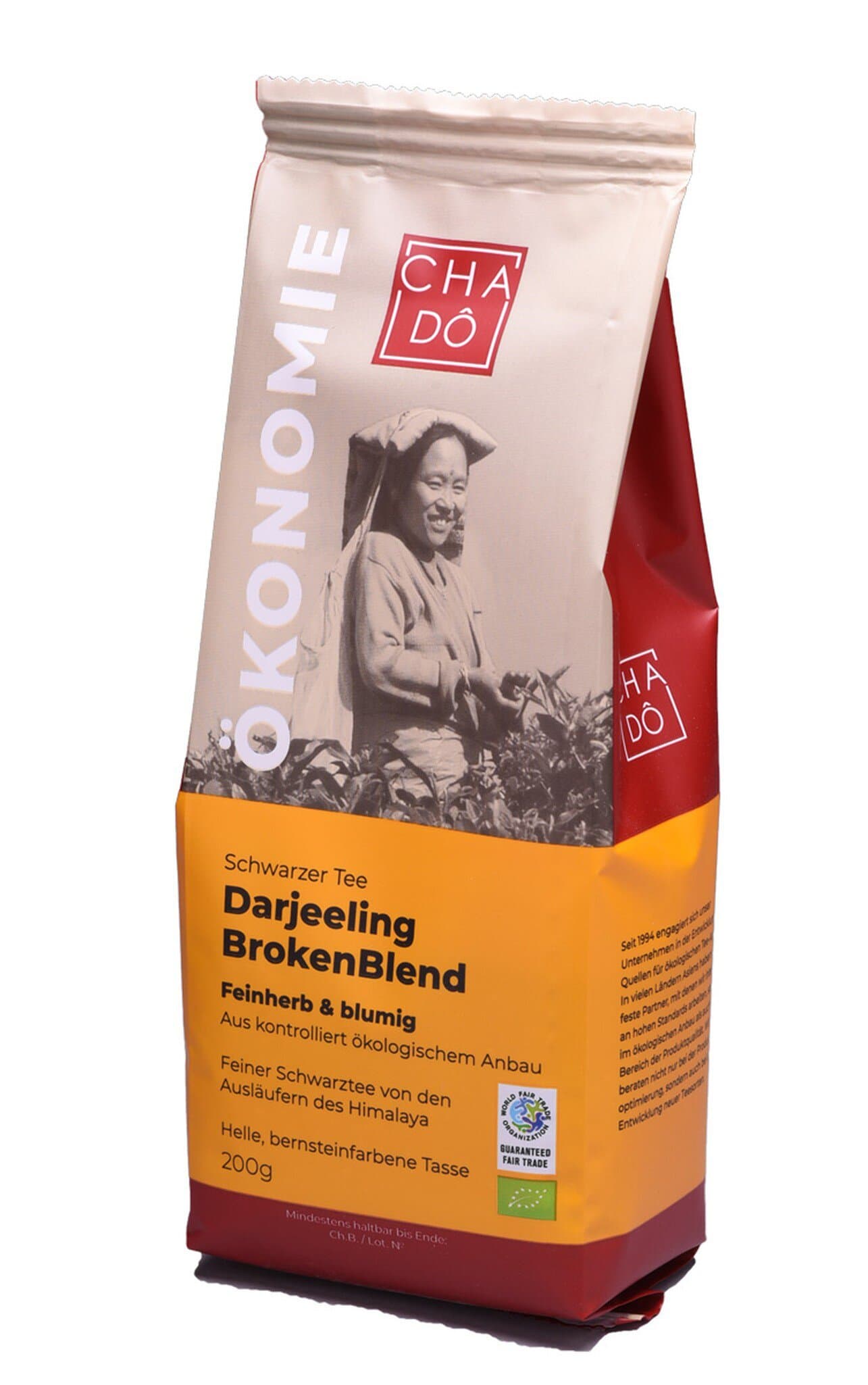 CHA DÔ Darjeeling Broken Schwarztee 250g