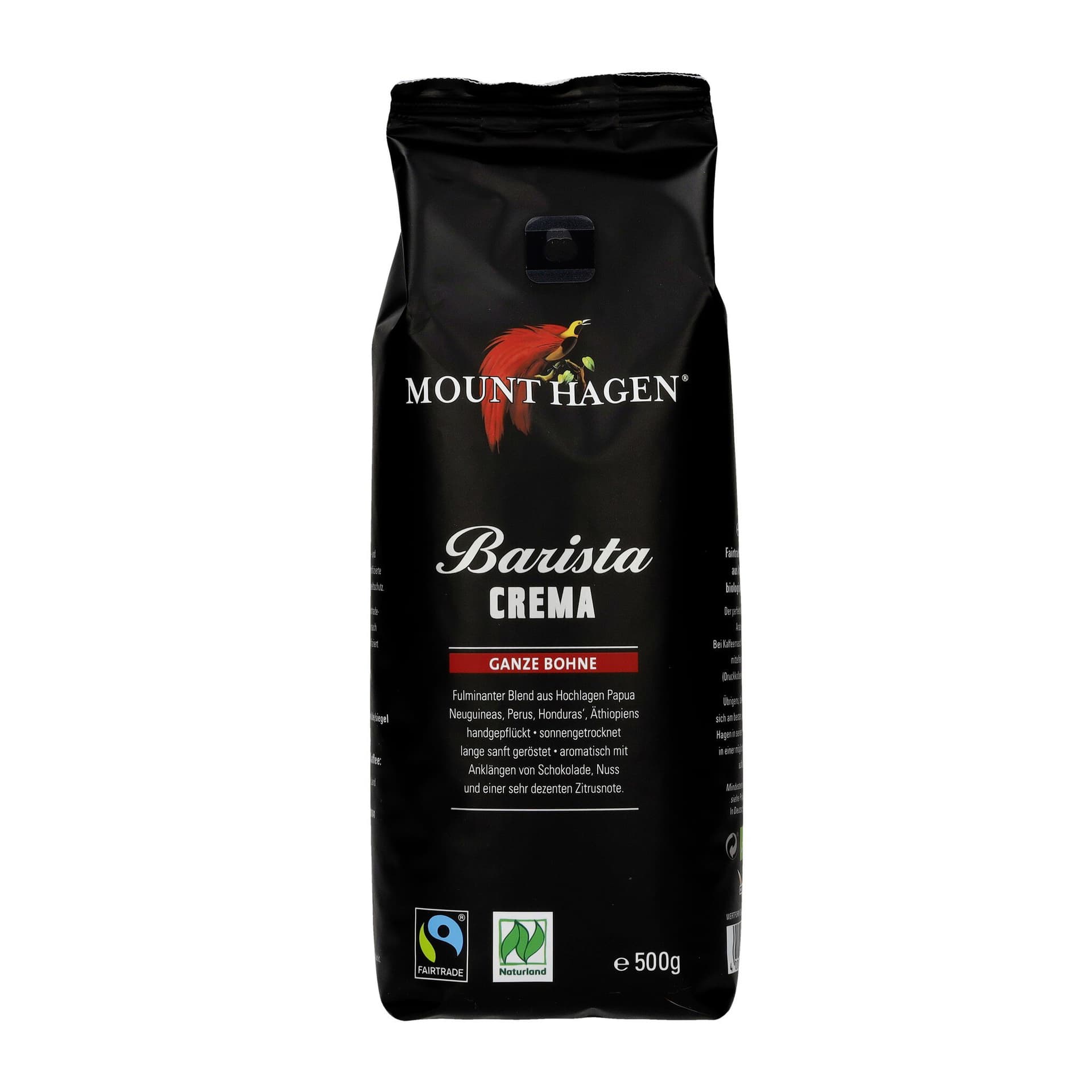 Mount Hagen Röstkaffee Barista ganze Bohne