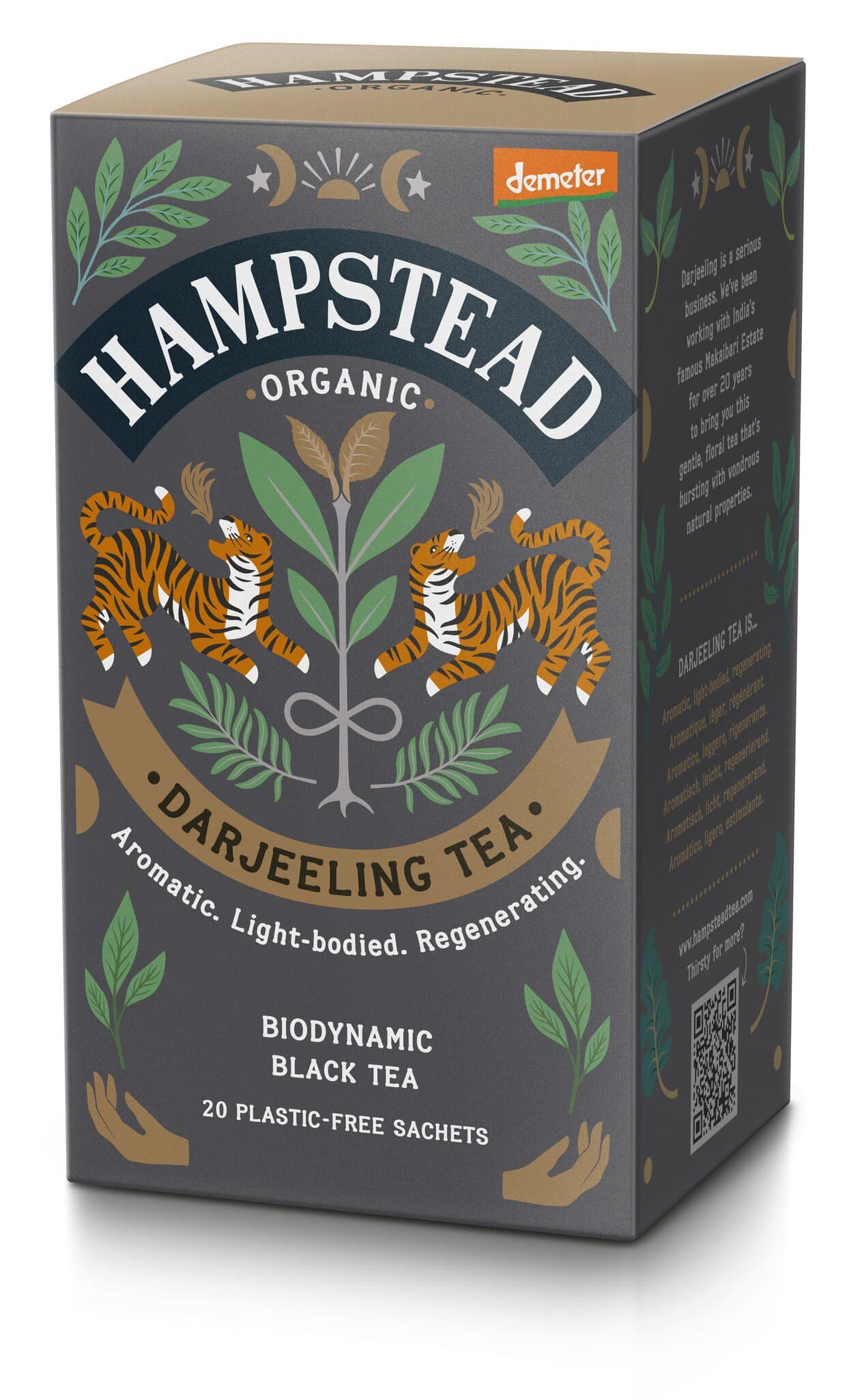 Hampstead Darjeeling Schwarztee demeter 20 Btl.