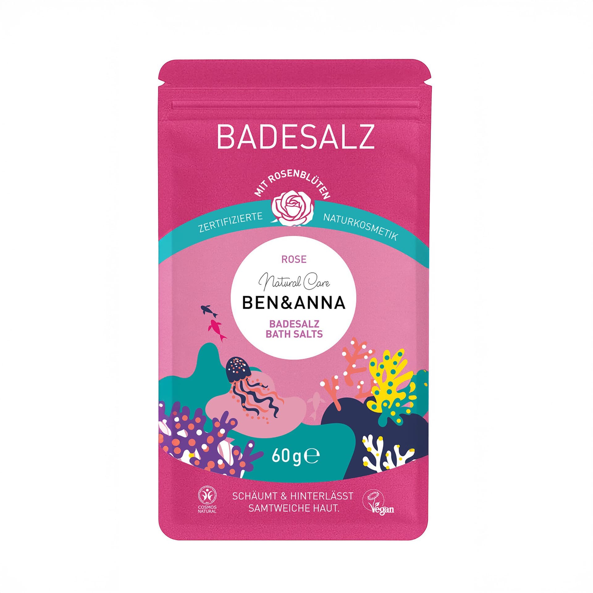 Ben&Anna Badesalz Sachet Rose