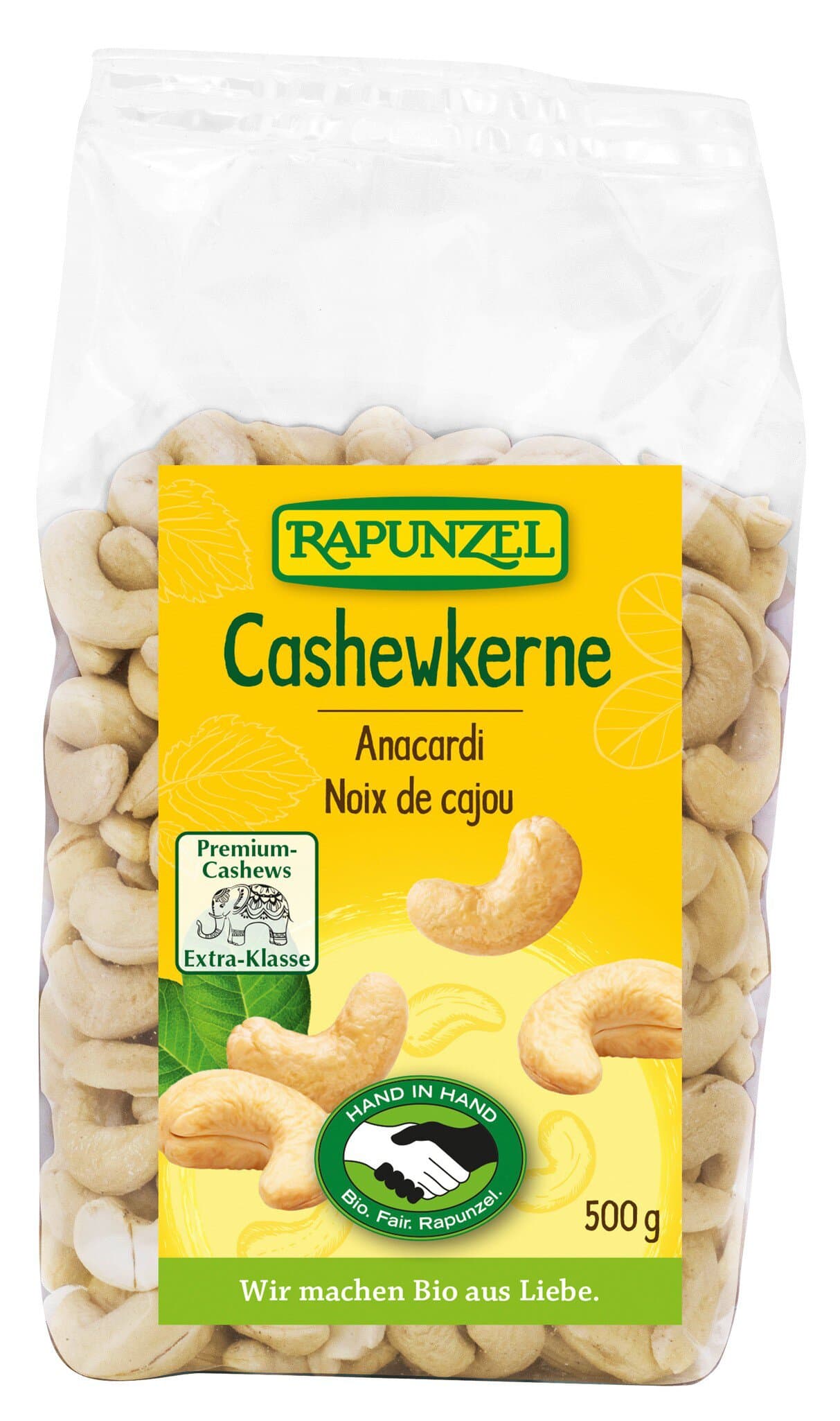 Rapunzel Cashewkerne ganz