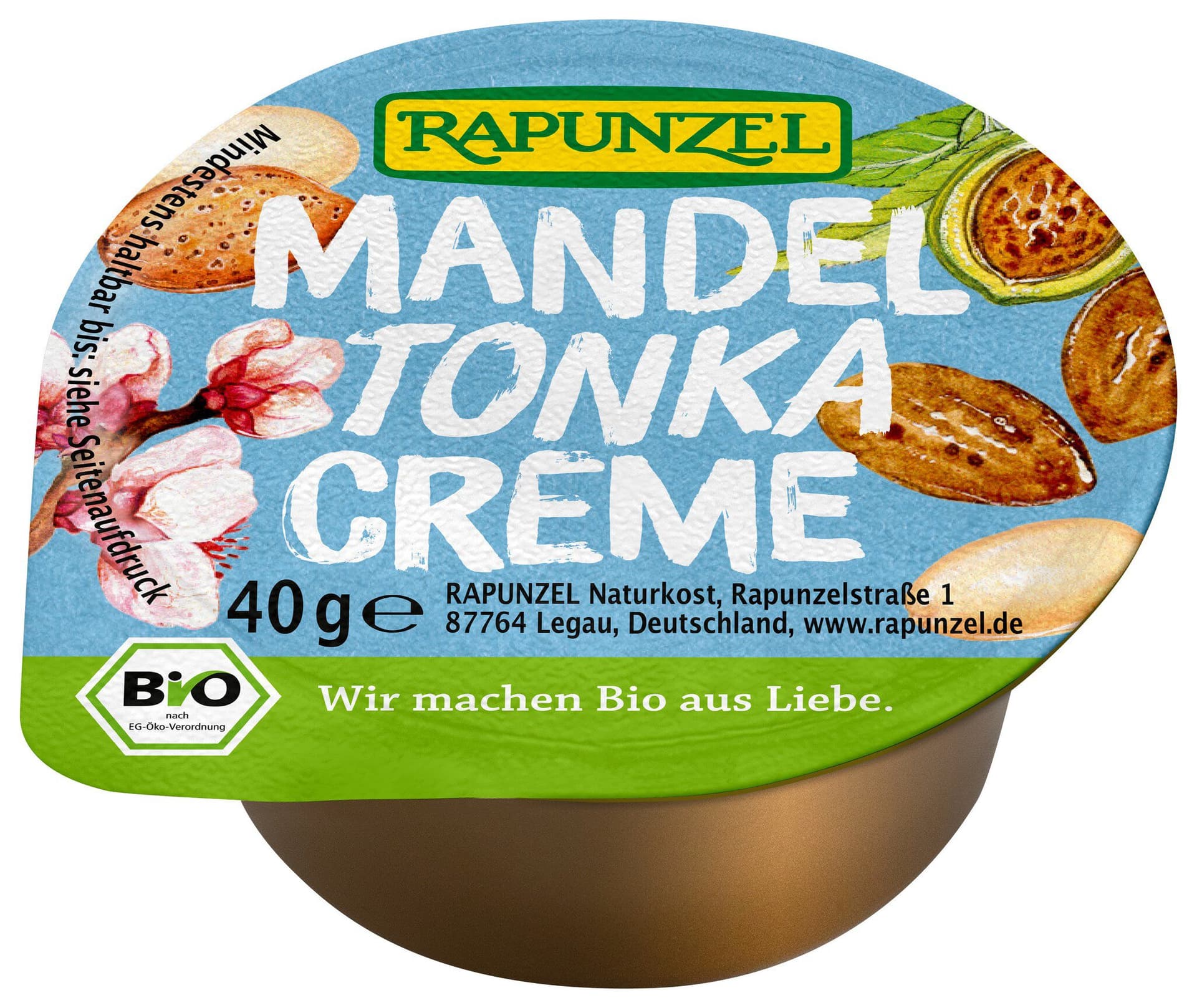Rapunzel Mandel-Tonka Creme Probiergröße