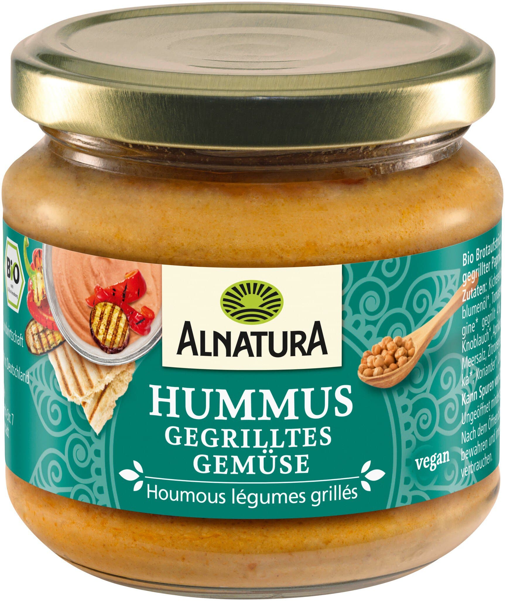 Alnatura Hummus Gegrilltes Gemüse
