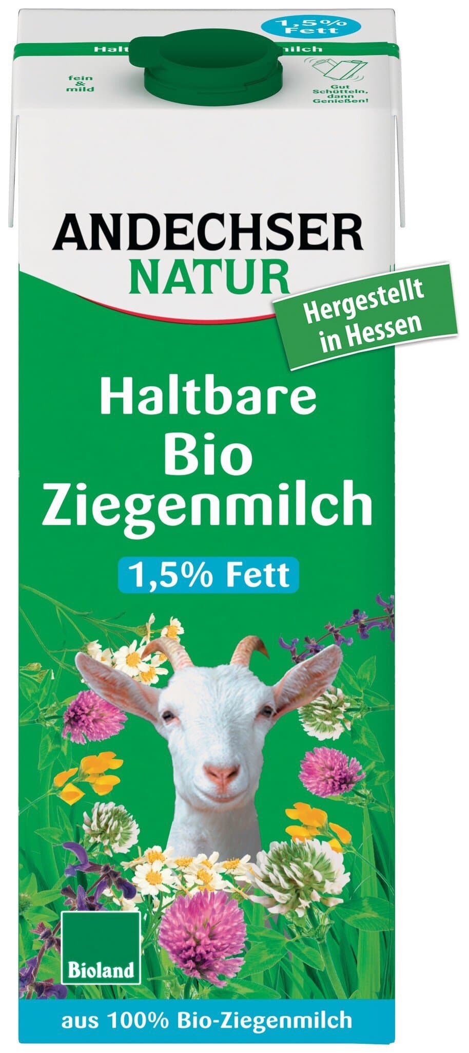 Andechser Natur Haltbare Ziegenmilch 1,5%