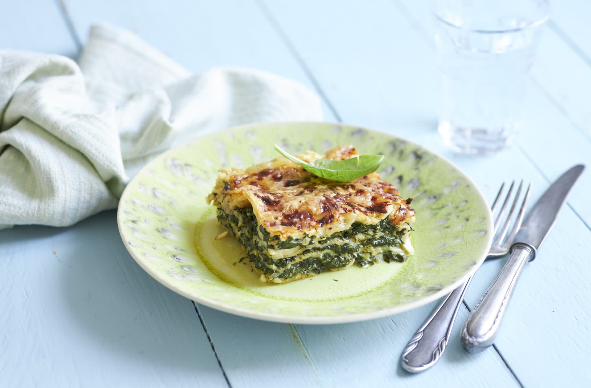 Spinatlasagne