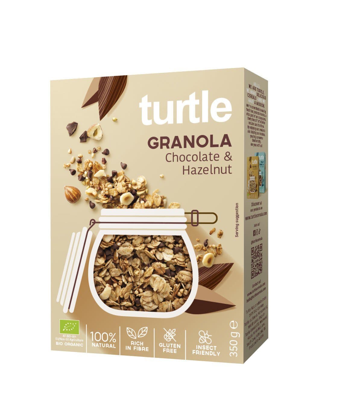 Turtle Granola Chocolate & Hazelnut