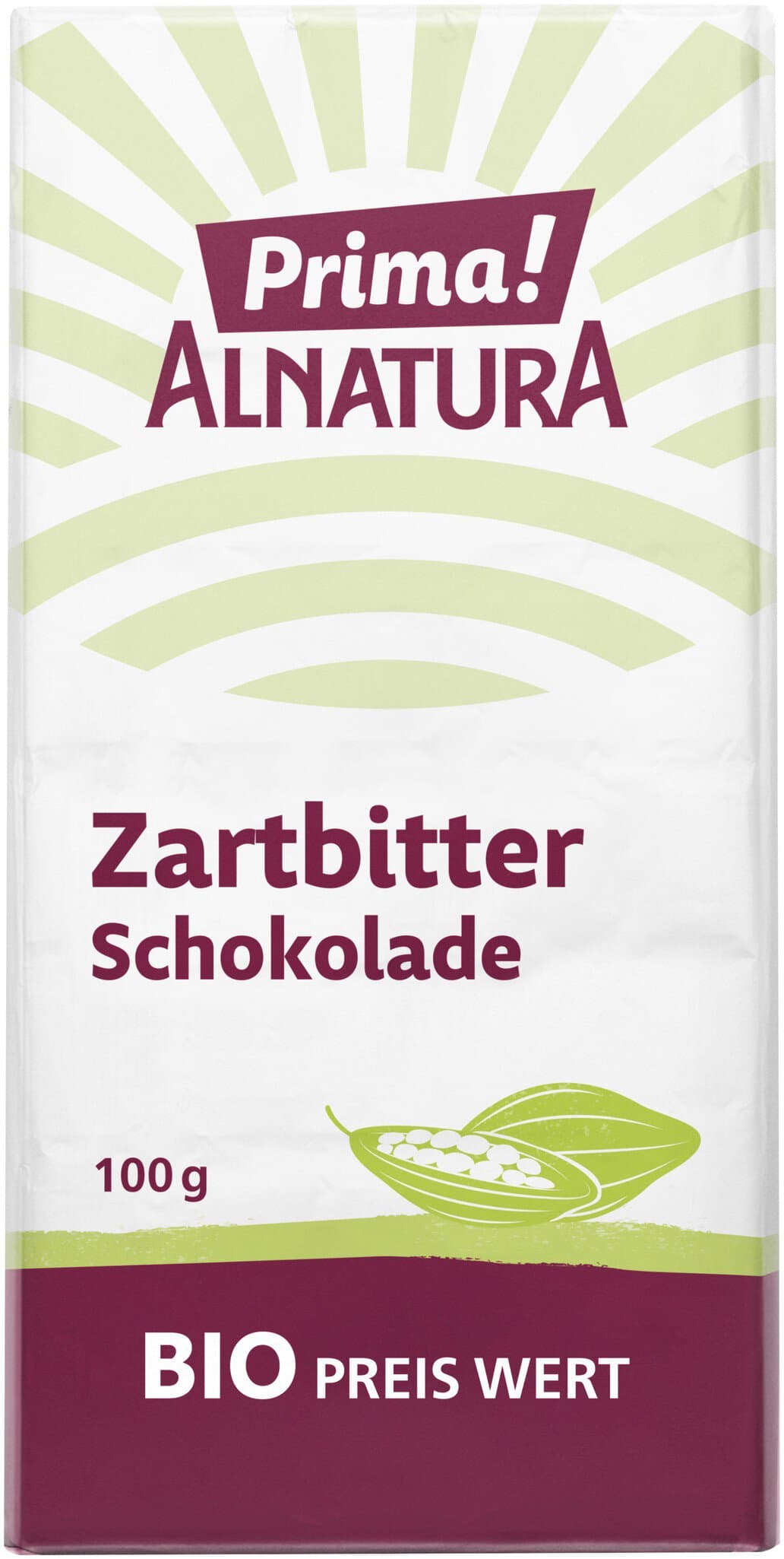 Prima! Alnatura Zartbitterschokolade