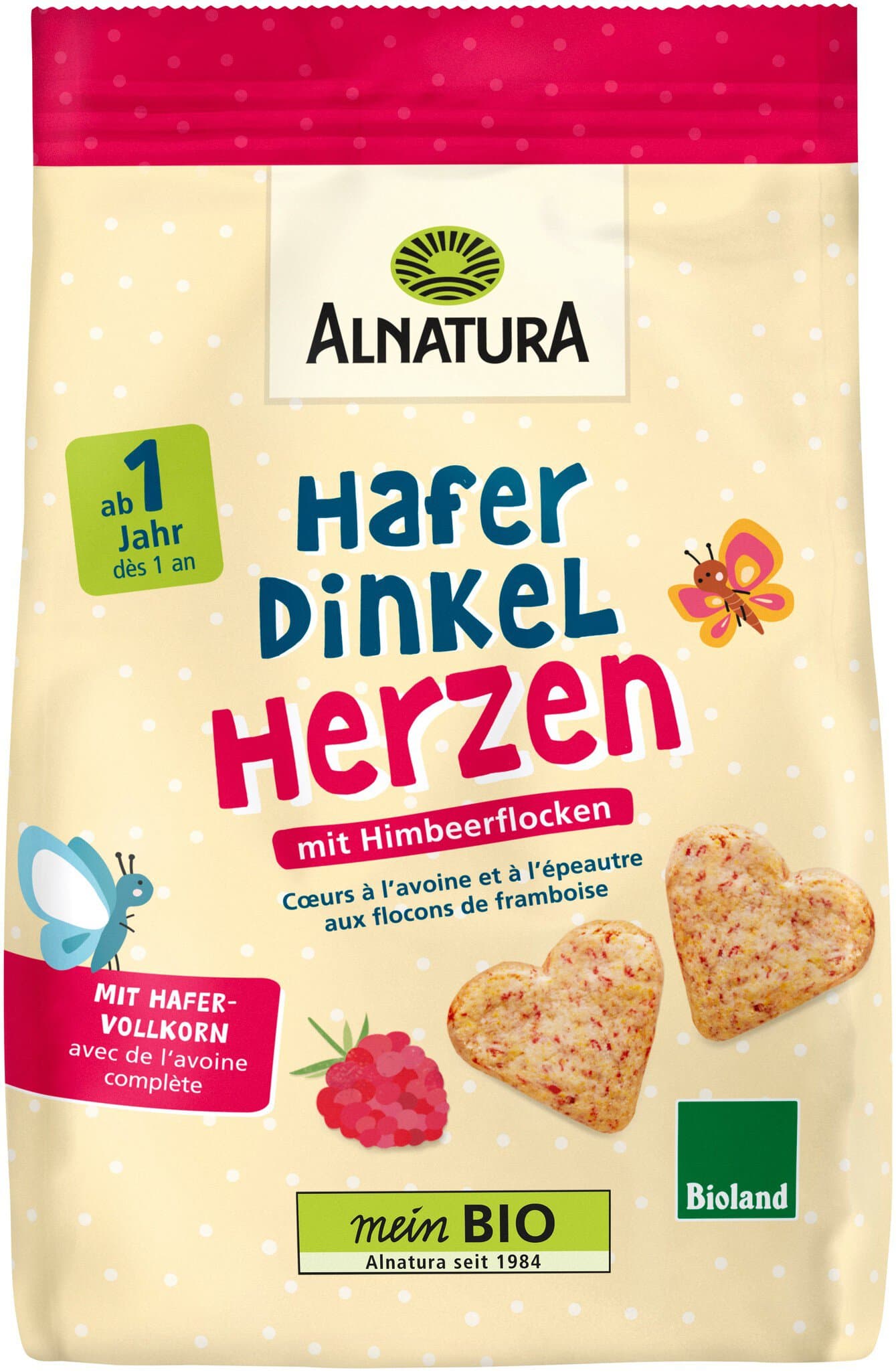Alnatura Hafer-Dinkel-Herzen
