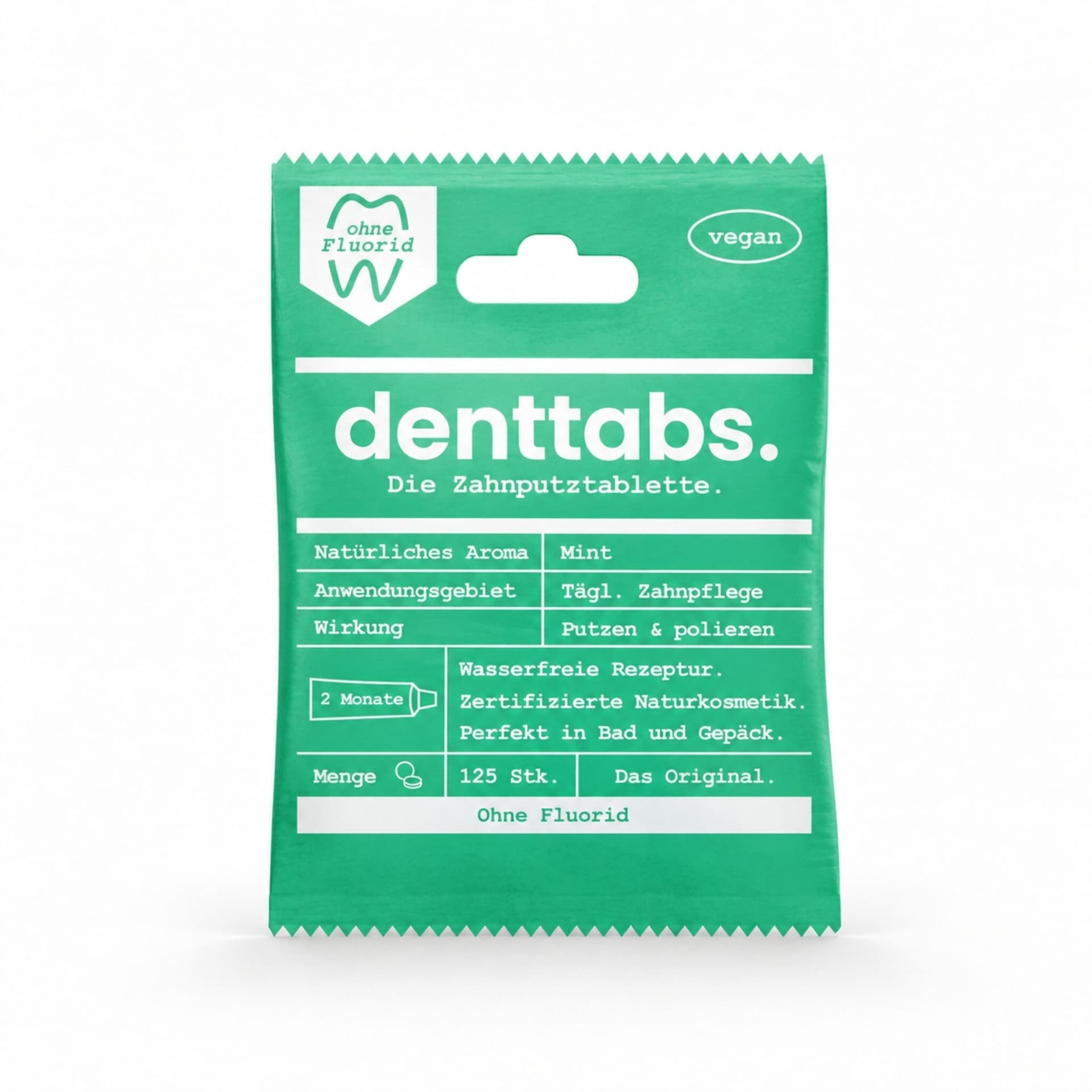 Denttabs Denttabs Stevia-Mint ohne Fluorid