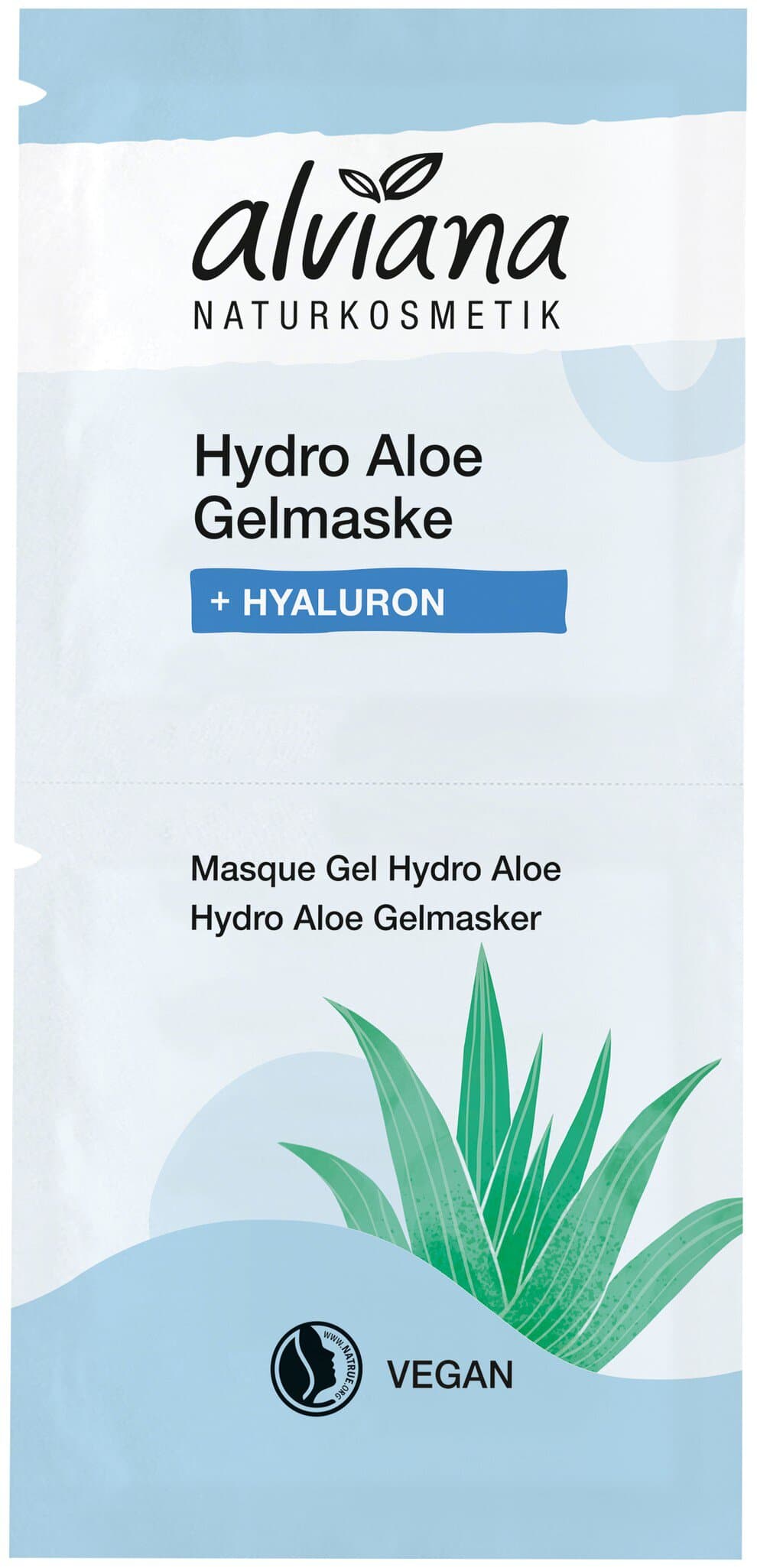 alviana Hydro Aloe Gelmaske mit Hyaluron