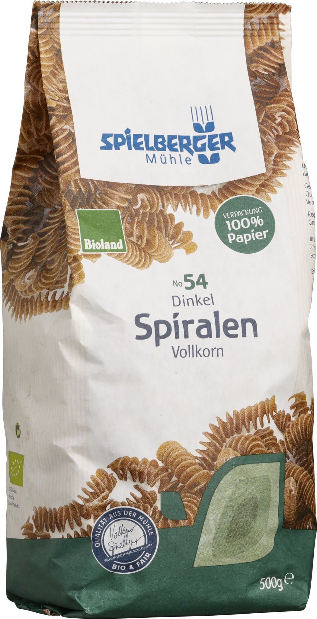 Spielberger Dinkel Vollkorn Spiralen