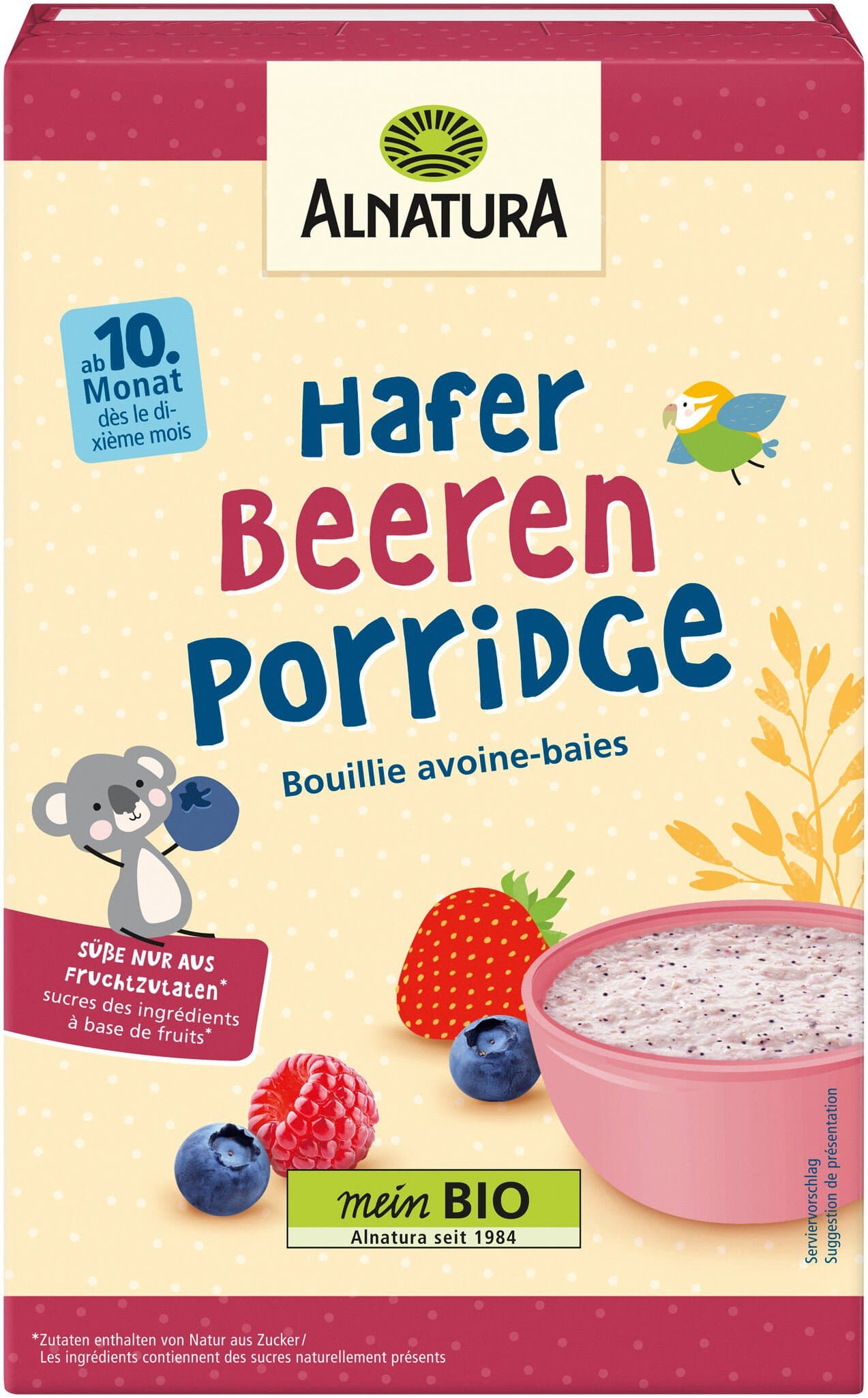 Alnatura Hafer-Beeren-Porridge