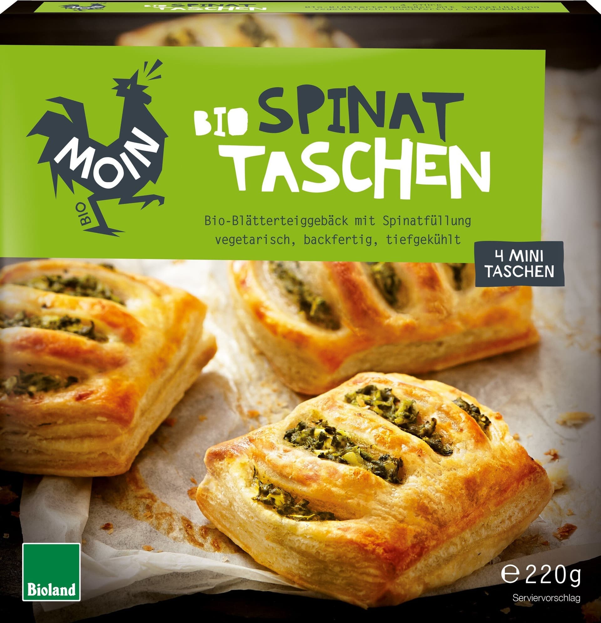 Moin Spinat Taschen (TK)