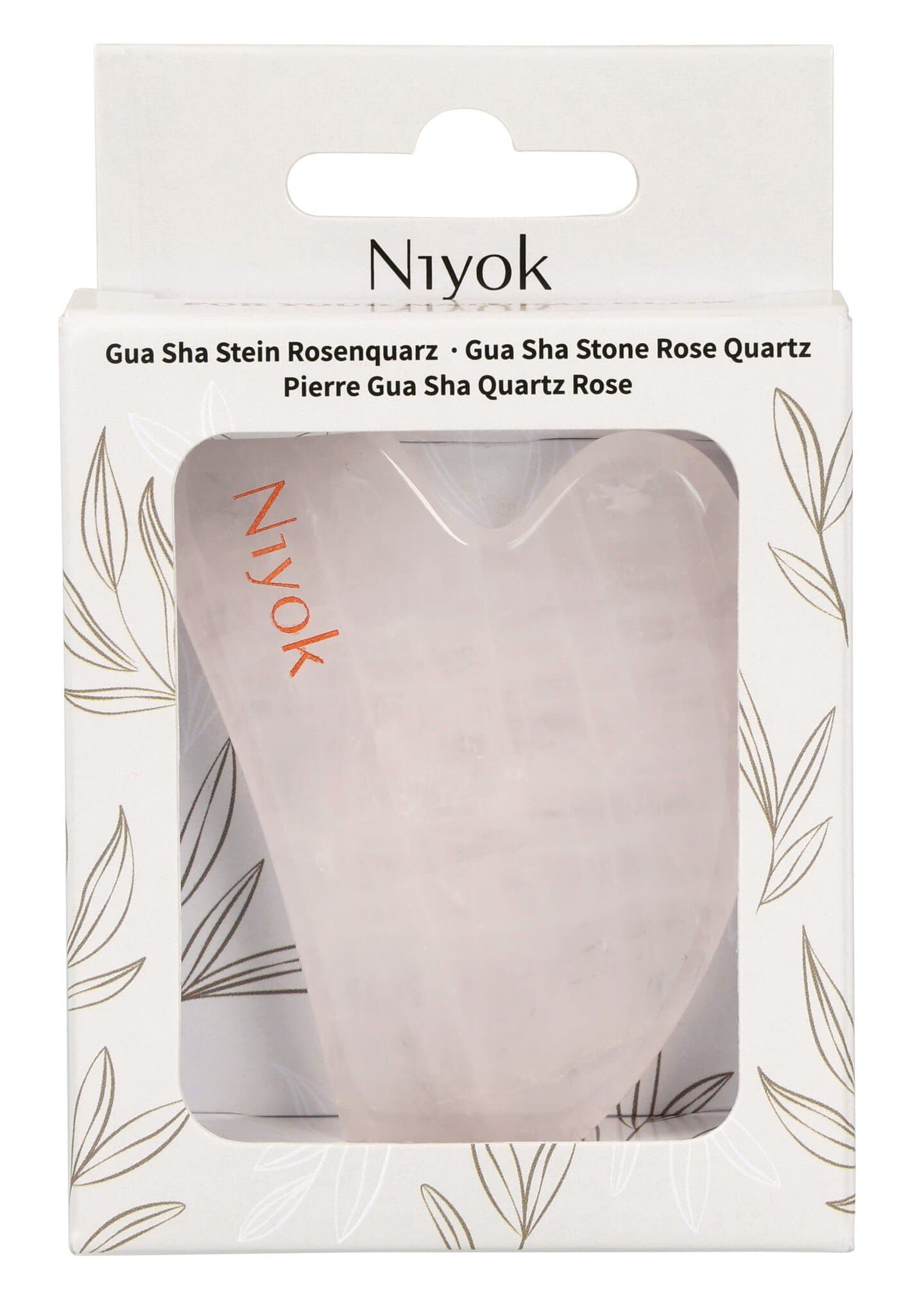 Niyok Gua Sha Stone Rosenquarz