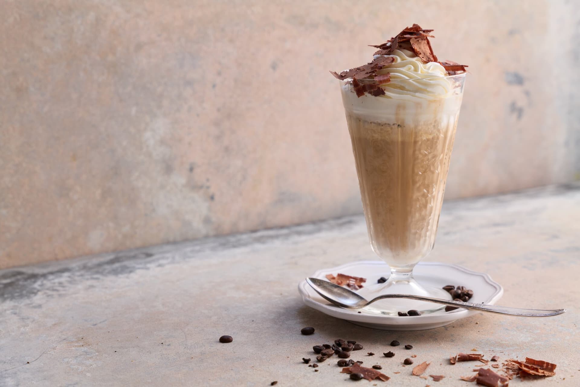 Einfacher Eiskaffee