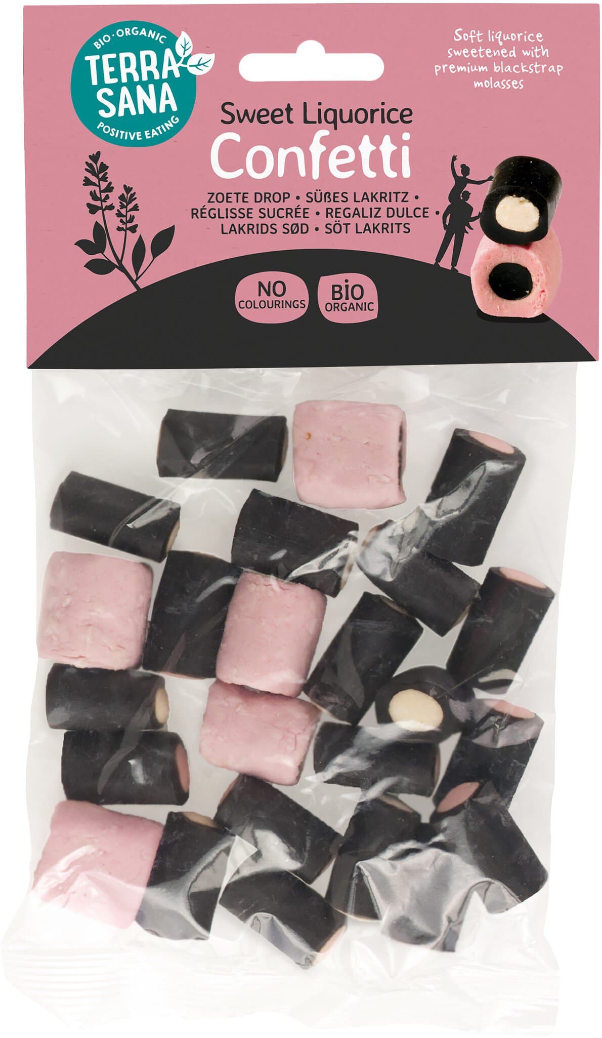 Terra Sana Confetti Lakritz