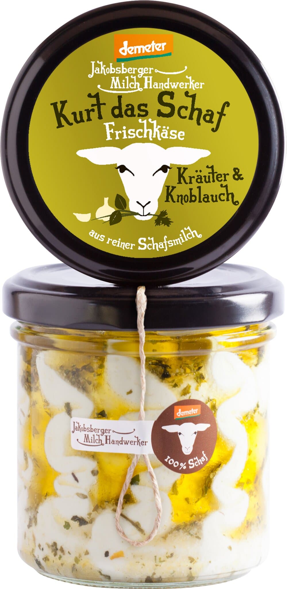 Jakobsberger Schaffrischkäse Kräuter & Knoblauch