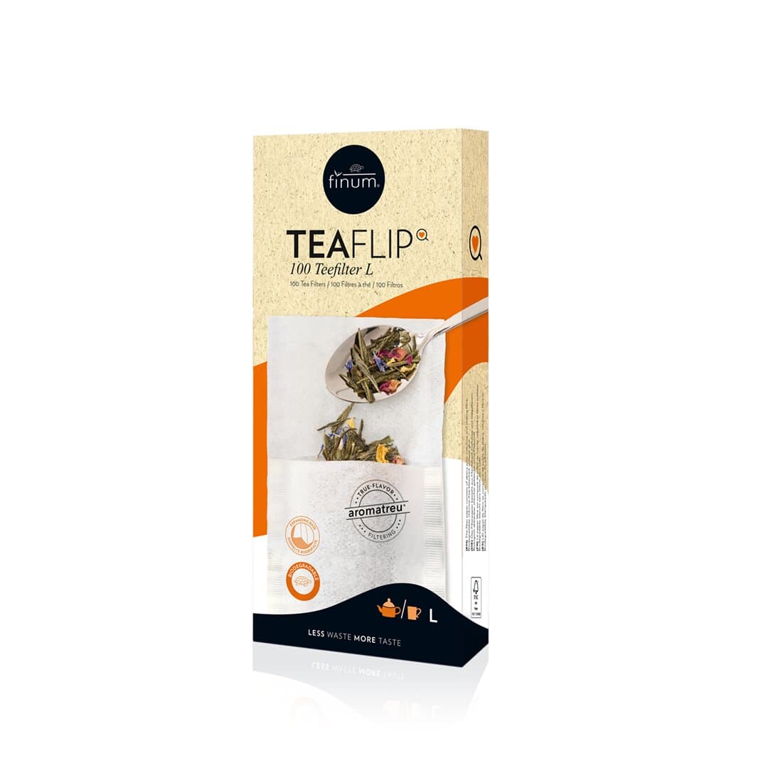 finum Teefilter, Größe L, 100 Stück