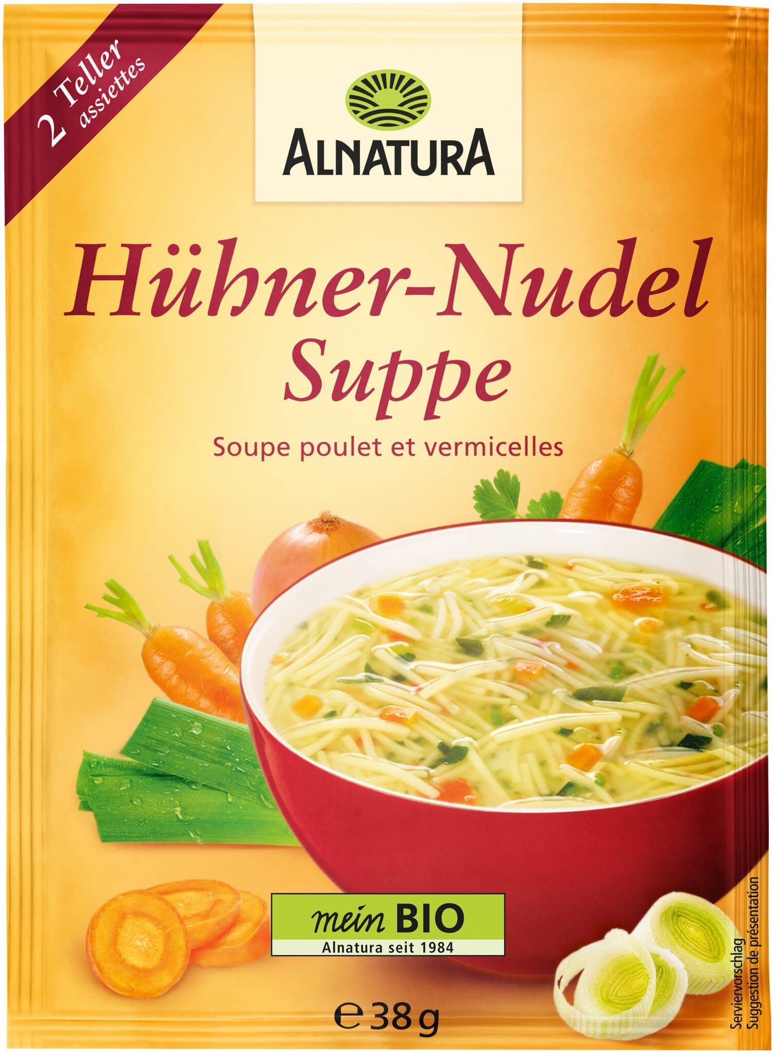 Alnatura Hühner-Nudel-Suppe