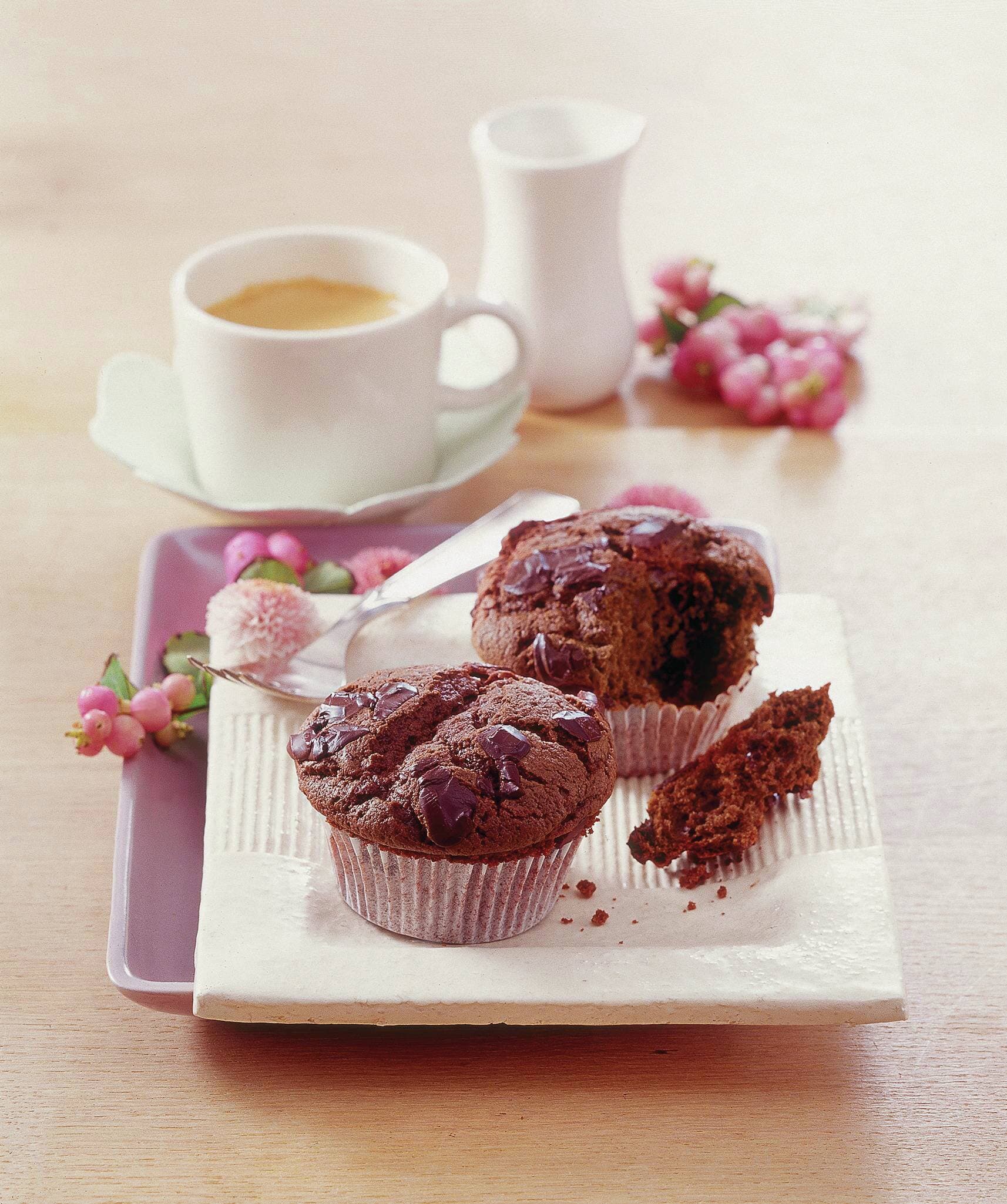 Espresso-Schoko-Muffins