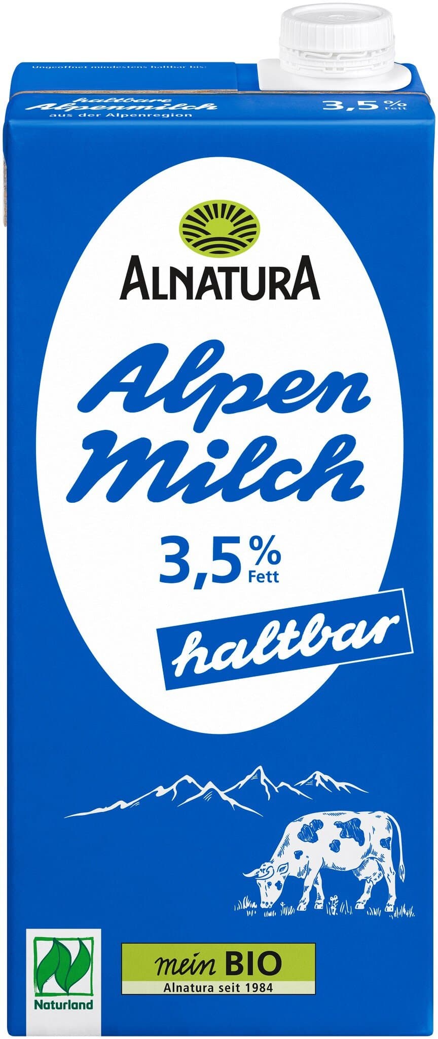 Alnatura Haltbare Alpenmilch 3,5%