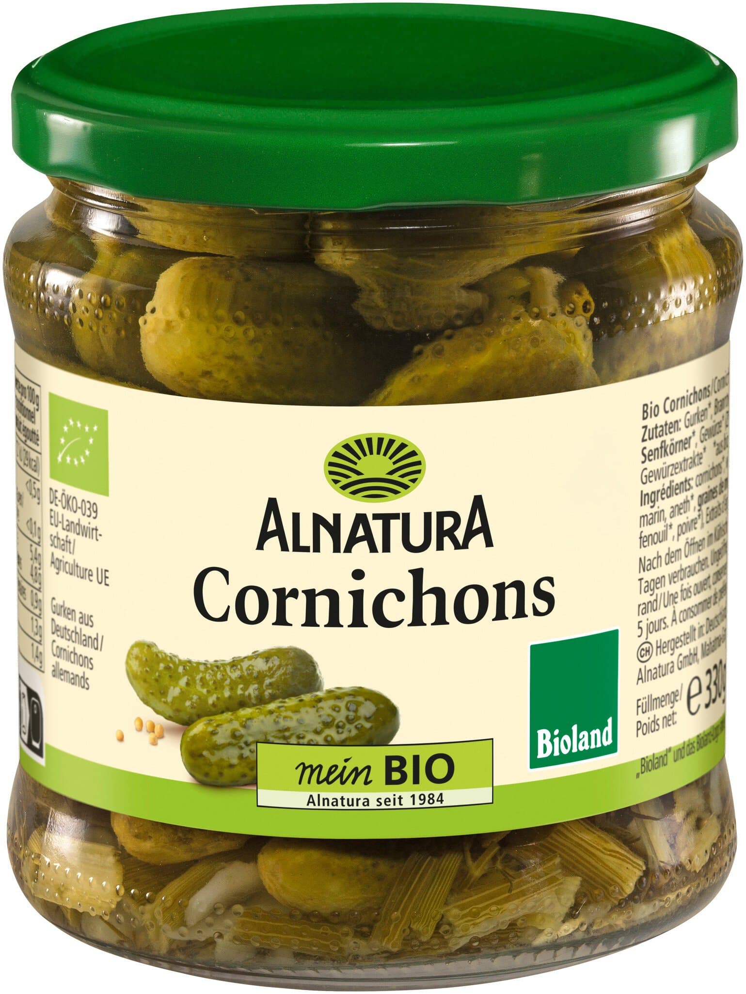 Alnatura Cornichons