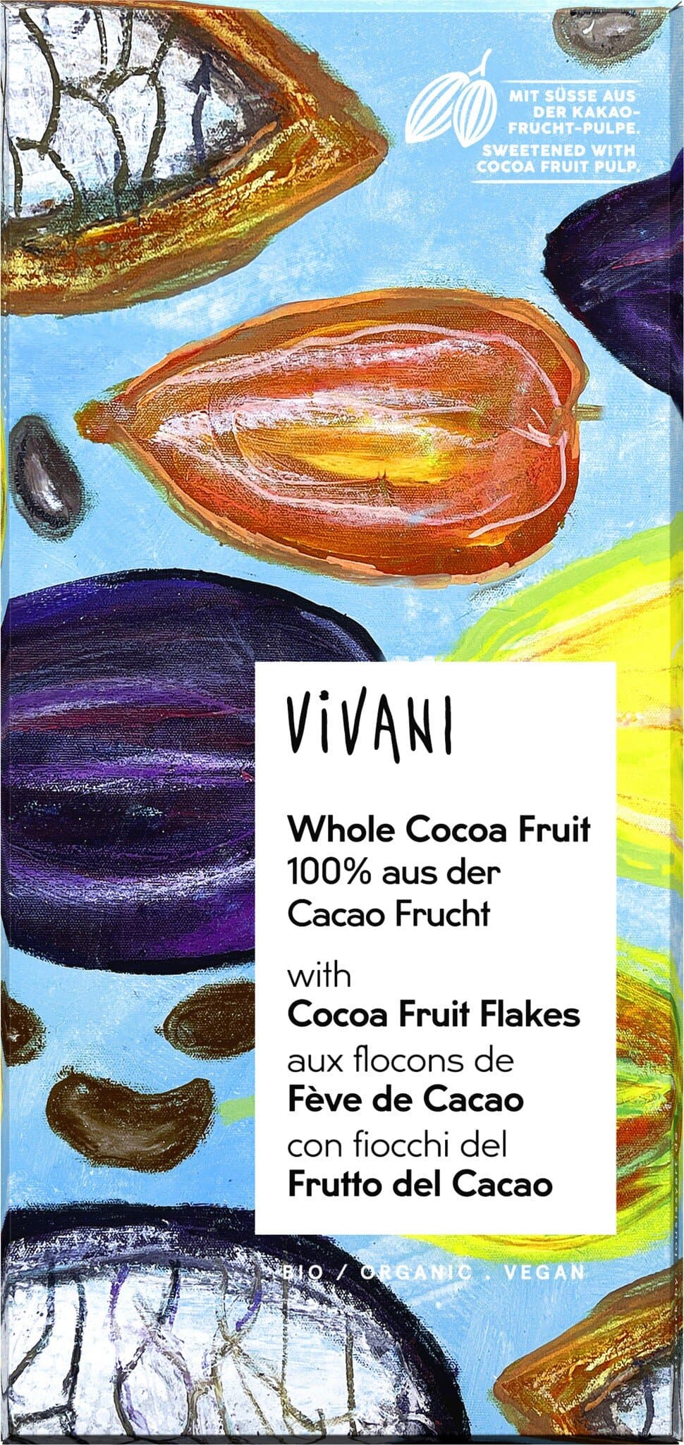 Vivani Whole Cocoa Fruit 100%
