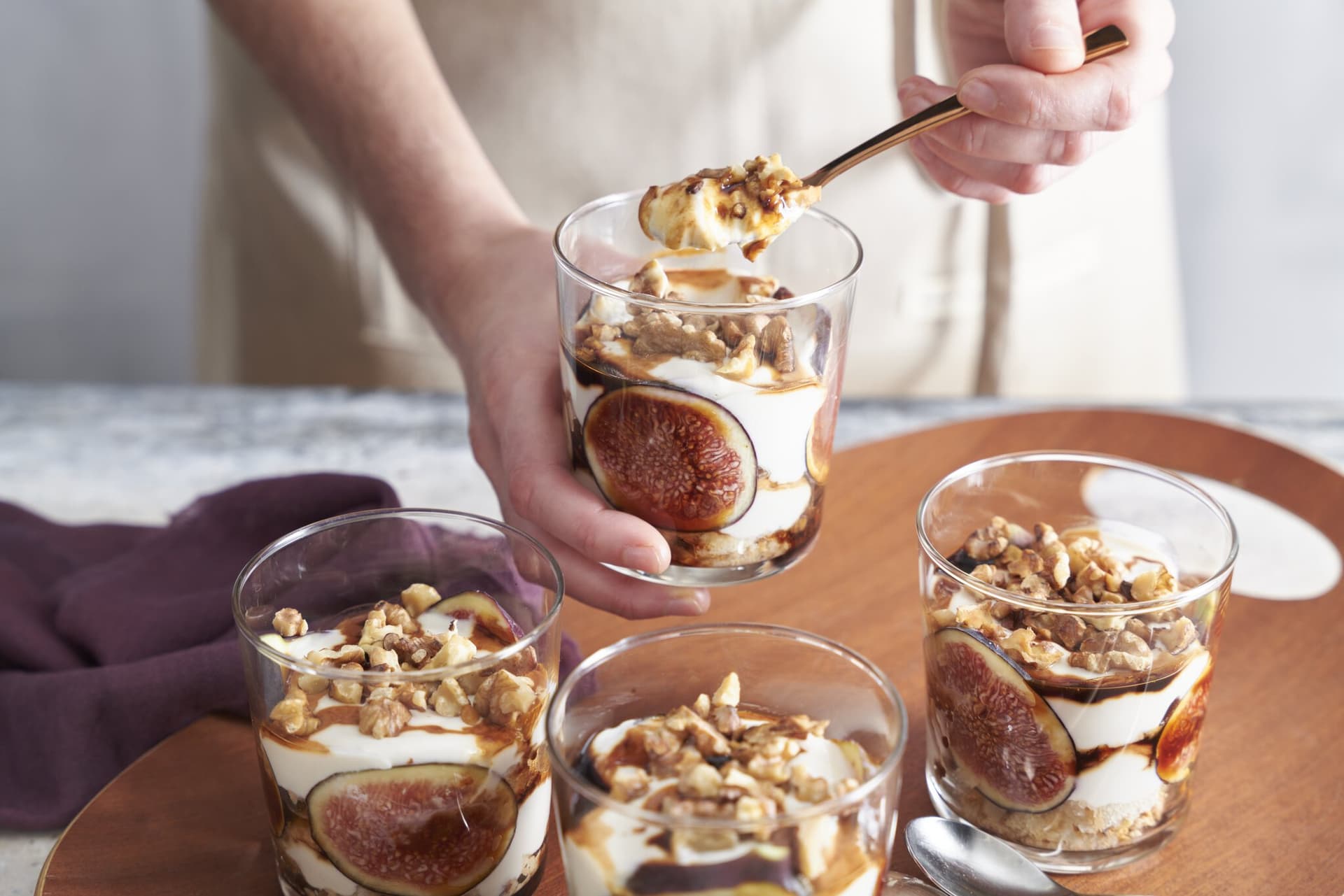 Cantuccini-Feigen-Dessert