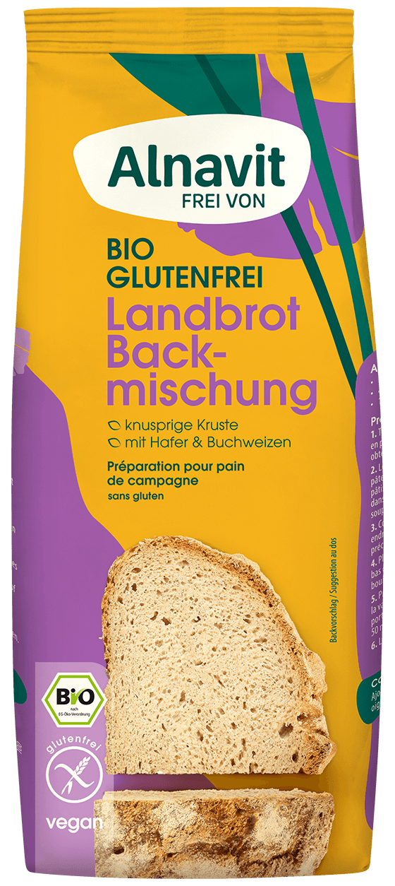 Alnavit Landbrot Backmischung