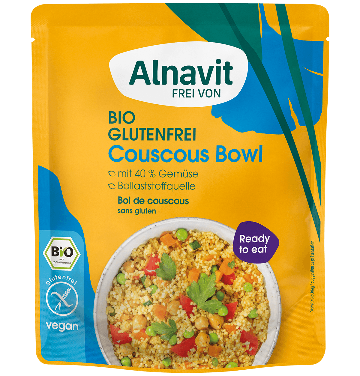 Alnavit Couscous Bowl mit Gemüse