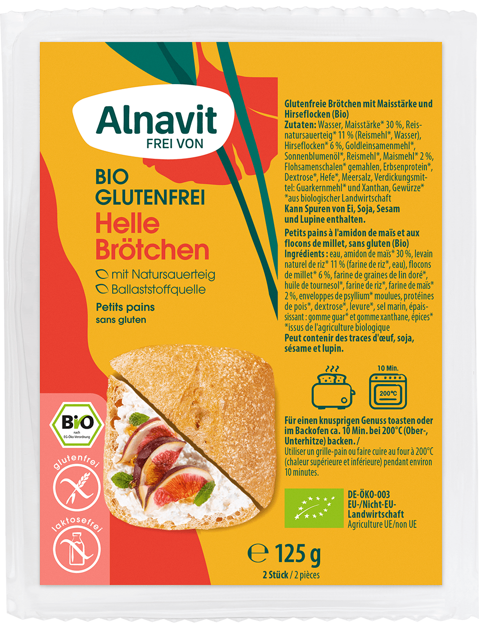Alnavit Helle Brötchen