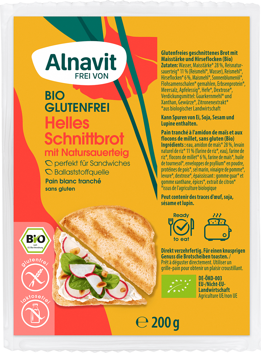 Alnavit Helles Schnittbrot
