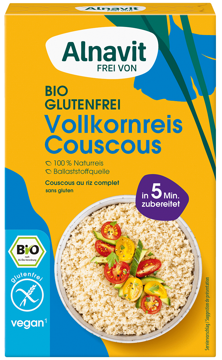 Alnavit Vollkornreis Couscous