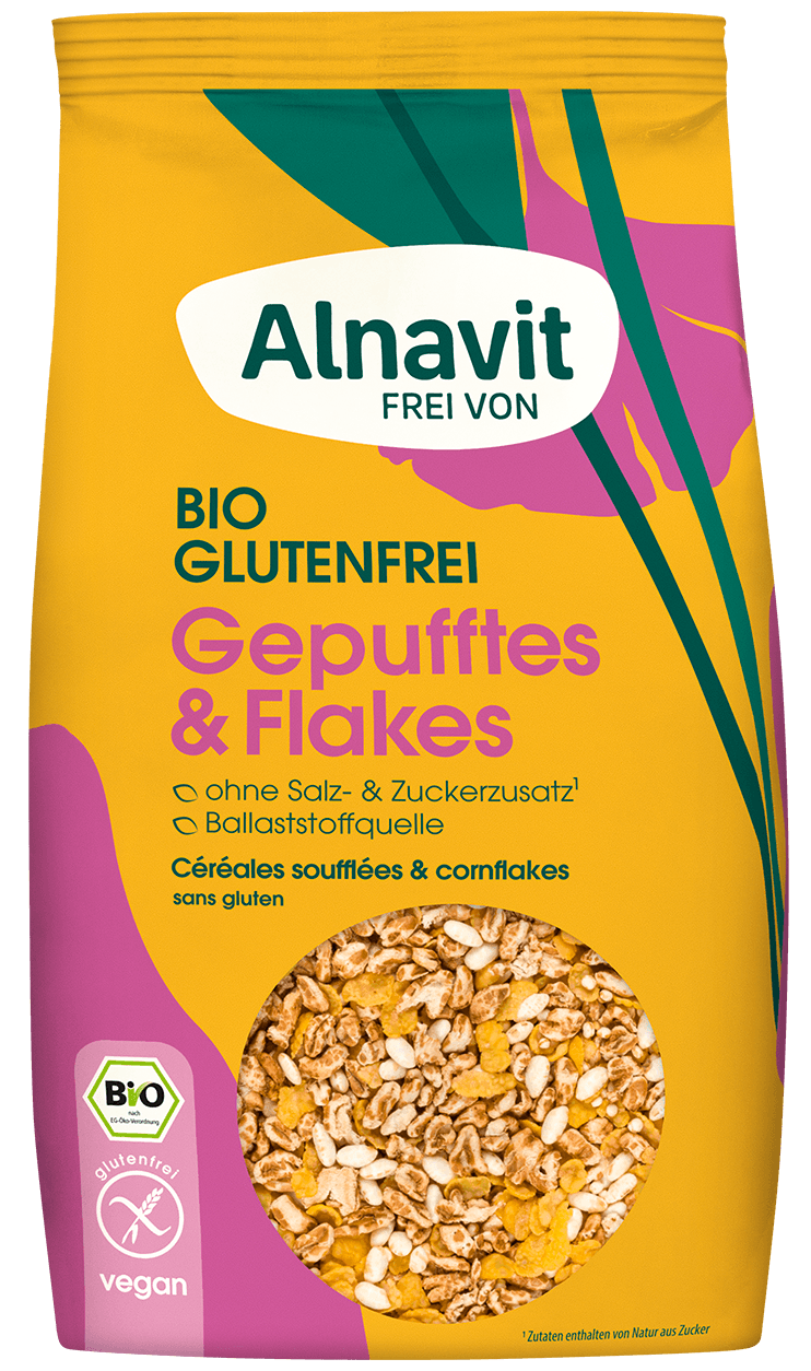 Alnavit Gepufftes & Flakes
