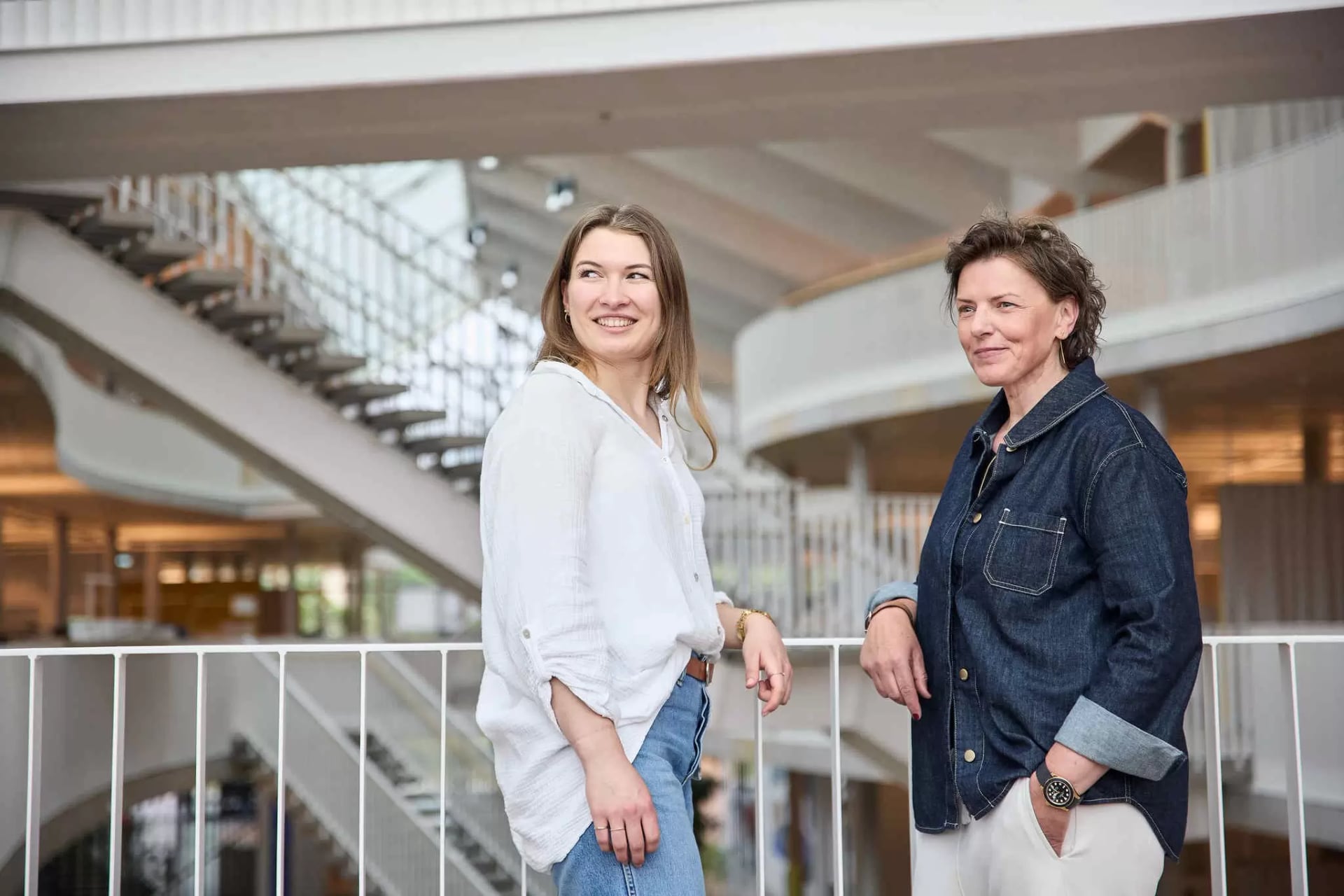 Mitarbeiterinnen am Campus