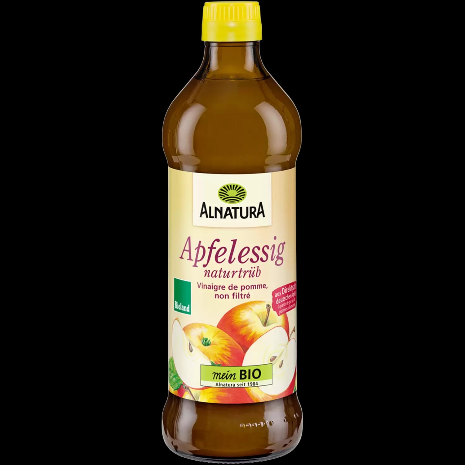 Packshot Alnatura Apfelessig naturtrüb