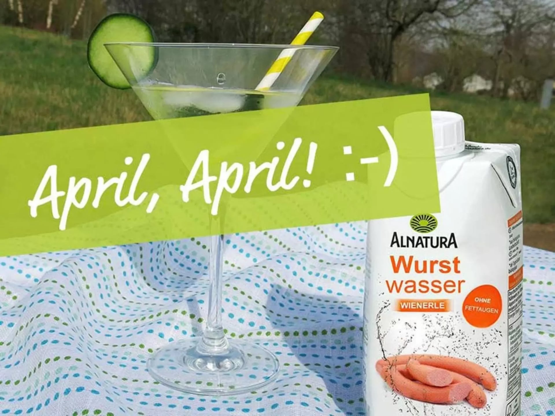 Scherz-Rezeptbild "Wurstwasser sour" passend zum Aprilscherz-Produkt "Wurstwasser 330ml"