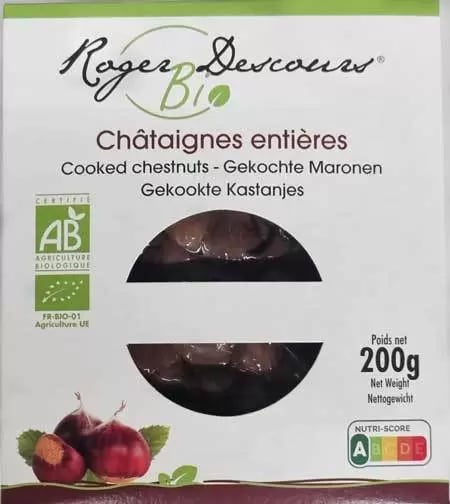 Gekochte Maronen