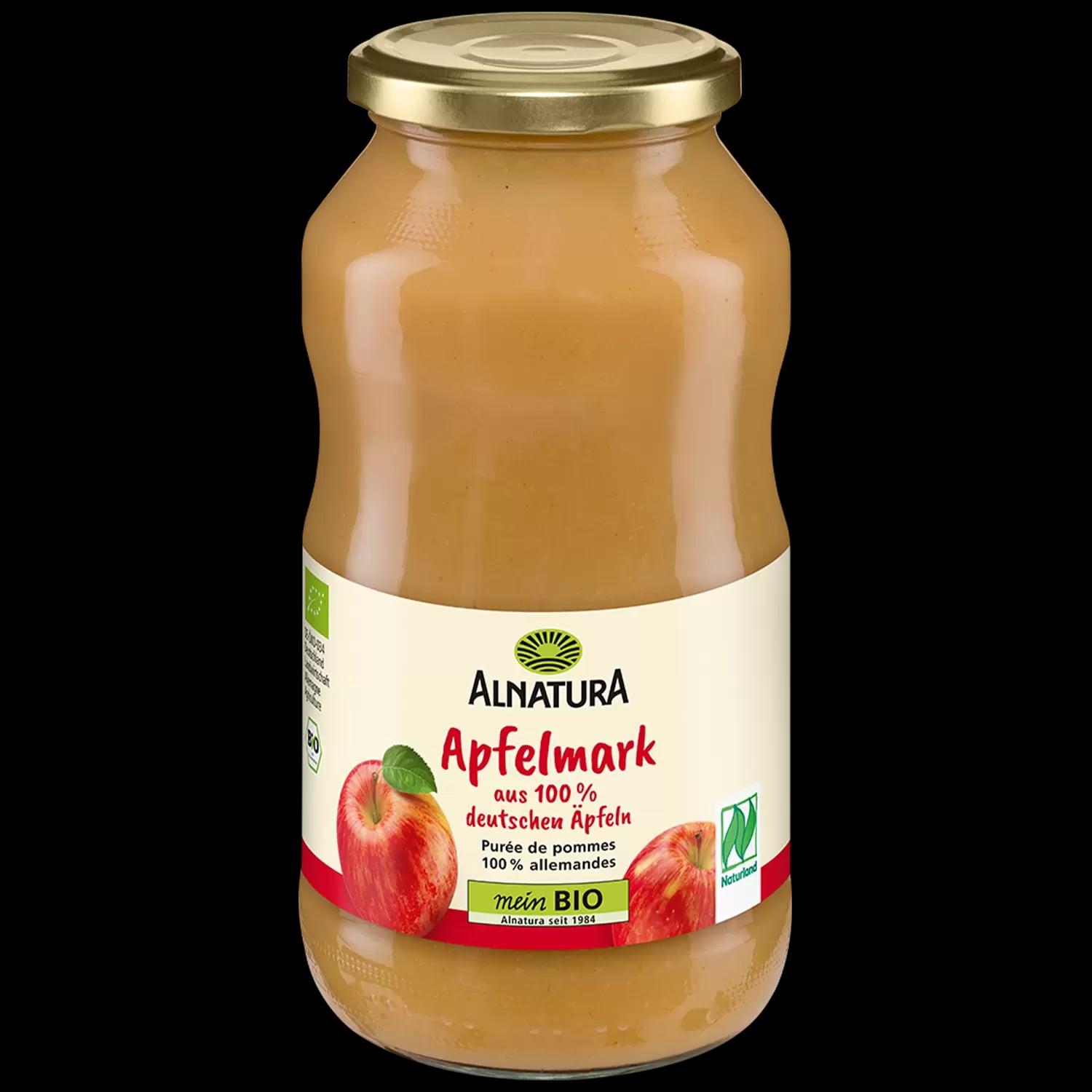 Packshot 700g Alnatura Apfelmark aus 100& deutschen Äpfeln