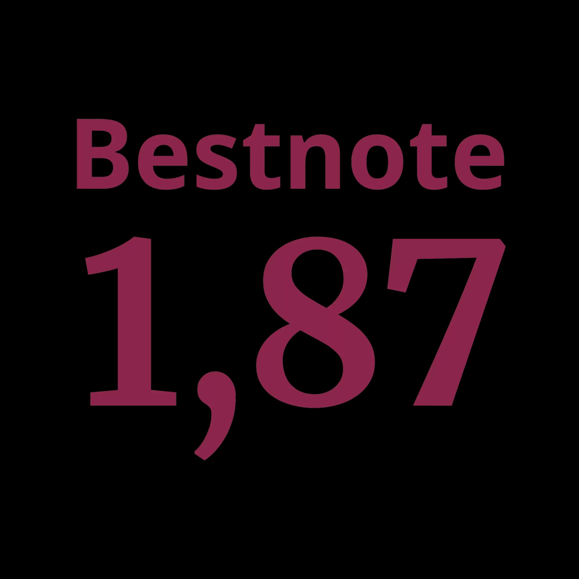 Kundenmonitor 2026: Text "Bestnote 1,96" für Auswahl an frischen Brot- & Backwaren