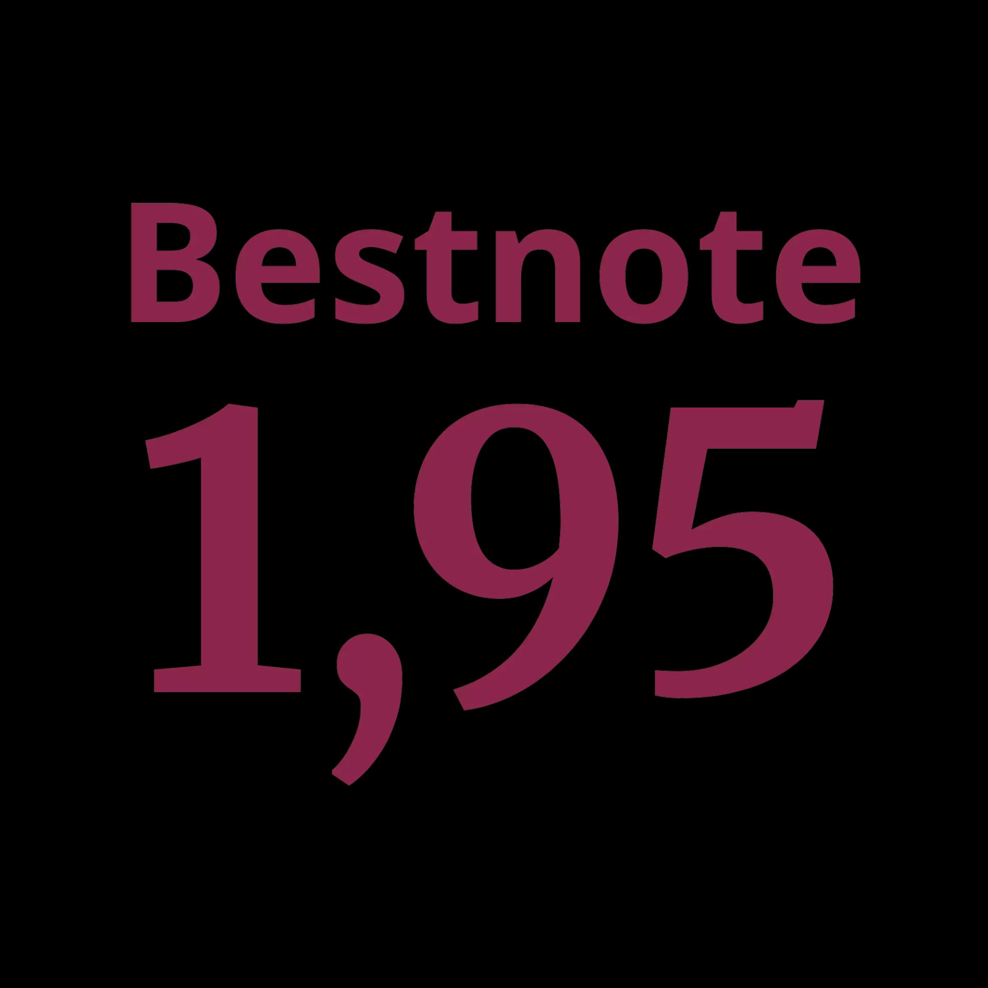 Kundenmonitor 2026: Text "Bestnote 1,96" für Auswahl an Eigenmarken
