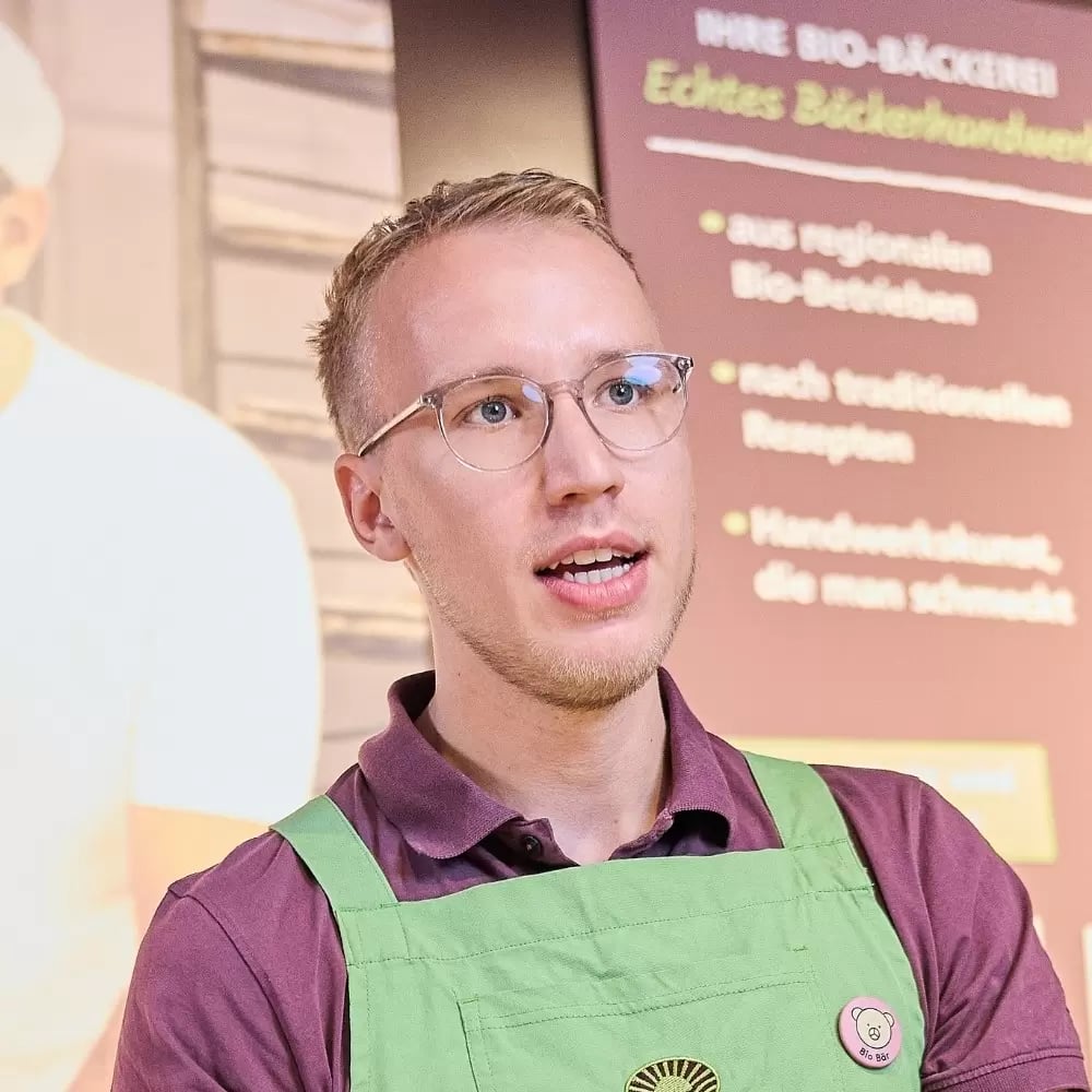 Porträt von Marktleiter Moritz